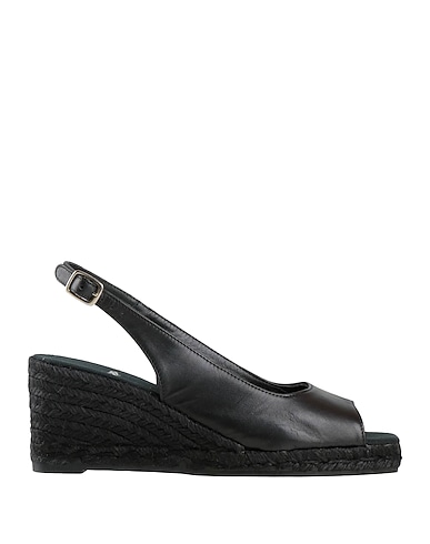 CASTAÑER Espadrilles Black Leather