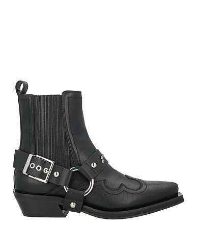GANNI Stivaletti Nero Fibre tessili