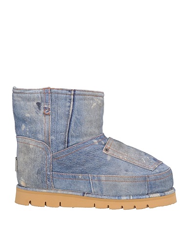 ACNE STUDIOS Ankle boot Blue Textile fibers