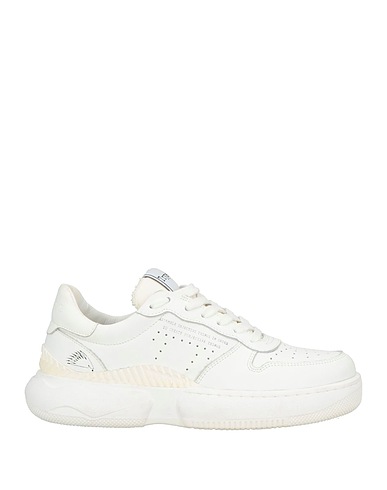 TRYPEE Sneakers Bianco Pelle