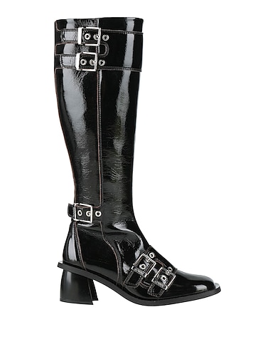 GANNI Boots Textile fibres