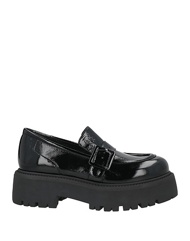 PALOMA BARCELÓ Loafers Black Leather