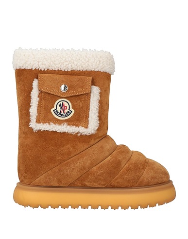 MONCLER Ankle boot Camel Shearling