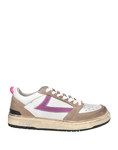 HTC Sneakers Khaki Leder, Gewebefasern