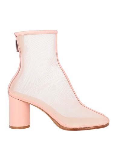 MATTIA CAPEZZANI Bottine Cuir, Fibres textiles