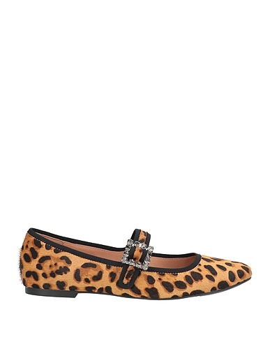 BIBI LOU Ballet flats Camel Leather