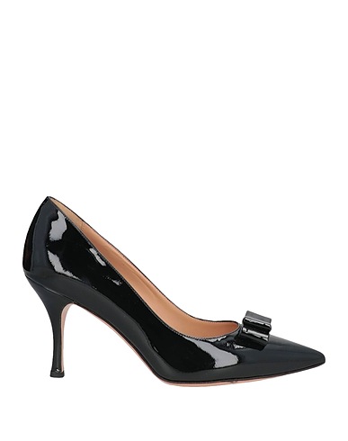 FRANCESCO SACCO Pump Black Leather