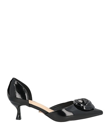 TWENTY FOUR HAITCH Décolleté Nero Materiale sintetico