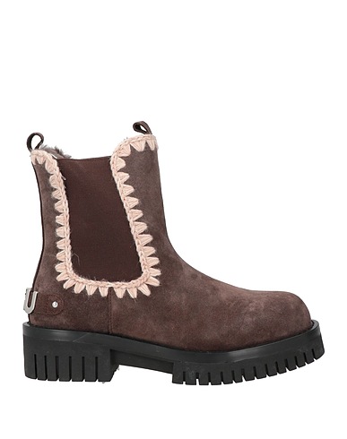 MOU Ankle boot Brown Leather