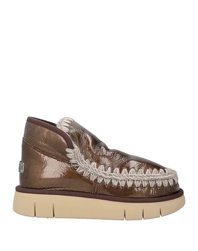 MOU Stivaletti Khaki Pelle