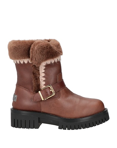 MOU Ankle boot Brown Cow leather, Sheepskin