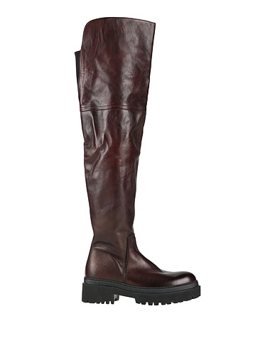 PANTANETTI Boots Dark brown Leather