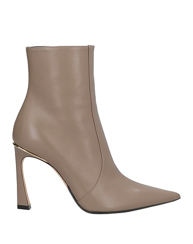 VICTORIA BECKHAM Stiefelette Grau Leder