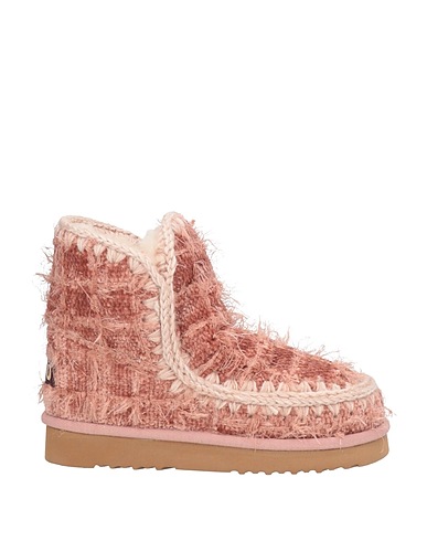 MOU Ankle boot Antique rose Textile fibers, Wool