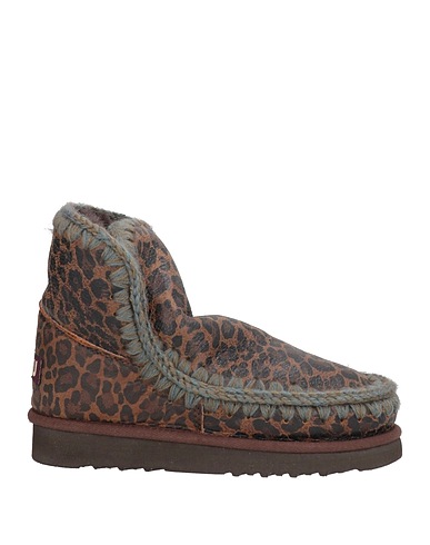 MOU Ankle boot Brown Sheepskin, Wool