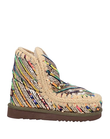 MOU Ankle boot Black Textile fibres