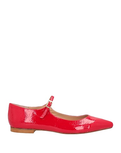 OTTOD'AME Ballet flats Red Textile fibers