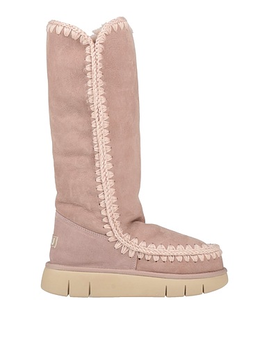 MOU Boots Antique rose Sheepskin, Wool
