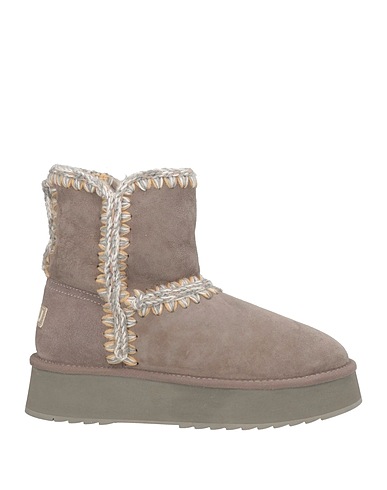 MOU Ankle boot Grey Sheepskin, Wool