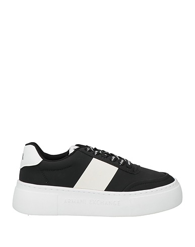 ARMANI EXCHANGE Sneakers Noir Polyester, Polyuréthane