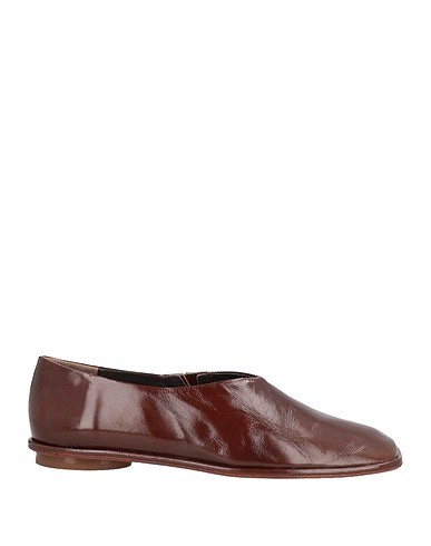 PALOMA BARCELÓ Loafers Chocolate brown Leather