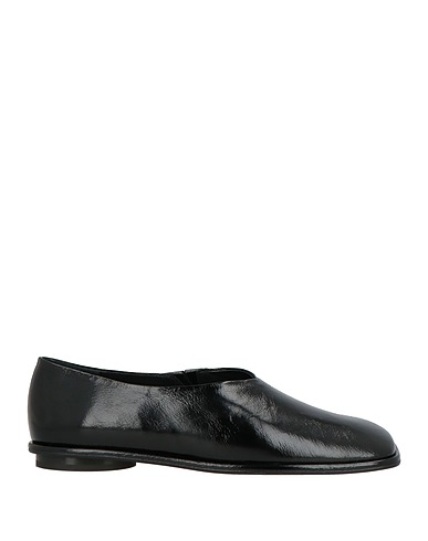 PALOMA BARCELÓ Loafers Black Leather