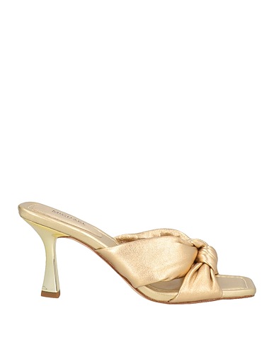 MICHAEL MICHAEL KORS Sandals Gold Leather