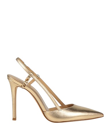 MICHAEL MICHAEL KORS Pump Gold Leather