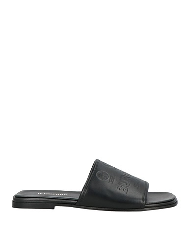 BURBERRY Sandals Black Leather