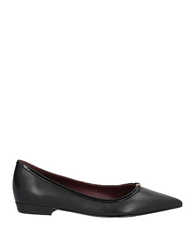 TORY BURCH Ballet flats Black Calfskin