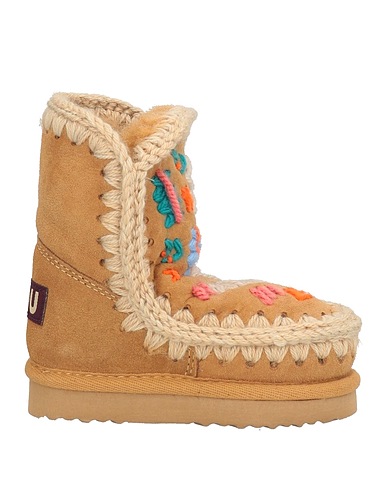 MOU Stiefelette Kamel Schaffell, Gewebefasern
