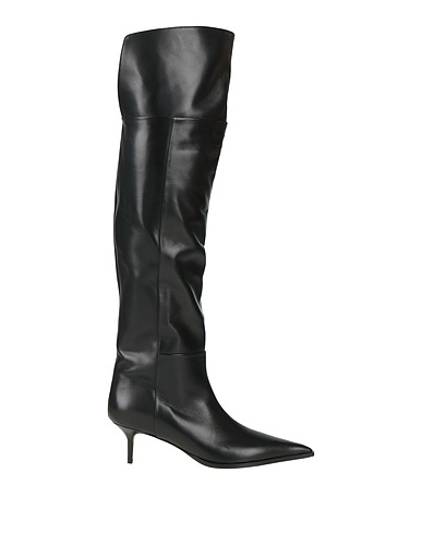 AEYDE Boots Black Calfskin