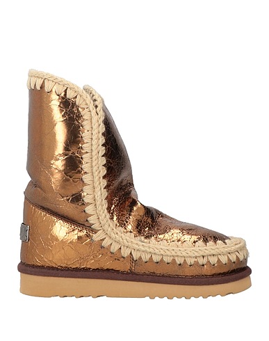 MOU Ankle boot Bronze Shearling, Wool