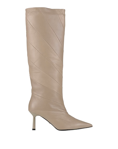 GIORGIO FABIANI Stiefel Hellgrau Leder