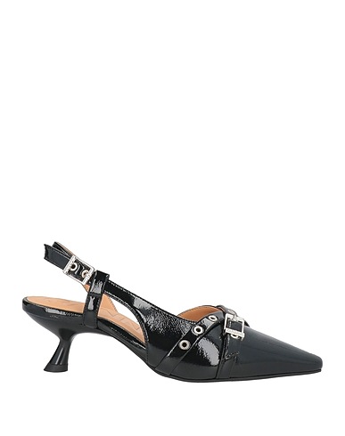 GANNI Pump Black Textile fibers