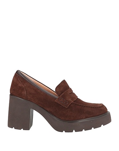 UNISA Loafers Chocolate brown Leather