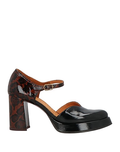 CHIE MIHARA Pump Black Leather