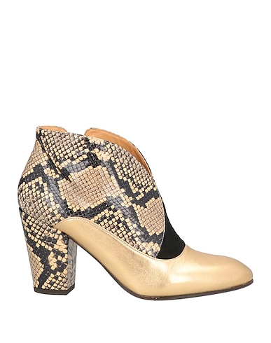 CHIE MIHARA Ankle boot Gold Leather
