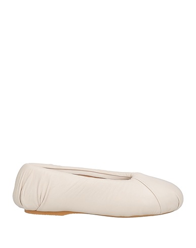 JW ANDERSON Ballerinas Elfenbein Leder