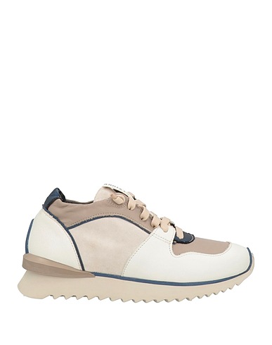 ANDÌA FORA Sneakers Gris clair Cuir, Fibres textiles