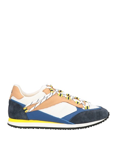 BOSS Sneakers Off white Leather, Textile fibres