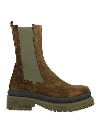 ISLO ISABELLA LORUSSO Ankle boot Military green Leather