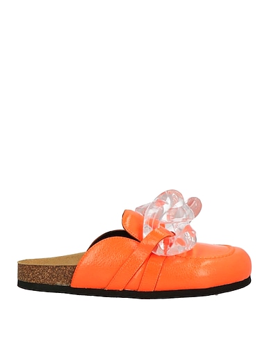 JW ANDERSON Mules and clogs Orange Leather