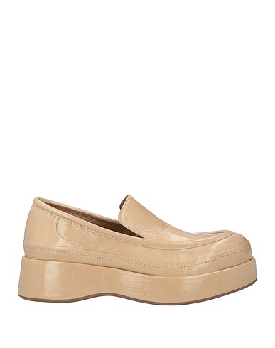 PALOMA BARCELÓ Loafers Beige Cow leather