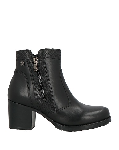 VALLEVERDE Ankle boot Black Calfskin