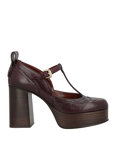 SEE BY CHLOÉ Pump Plum Calfskin