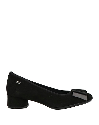 VALLEVERDE Pumps Schwarz Leder