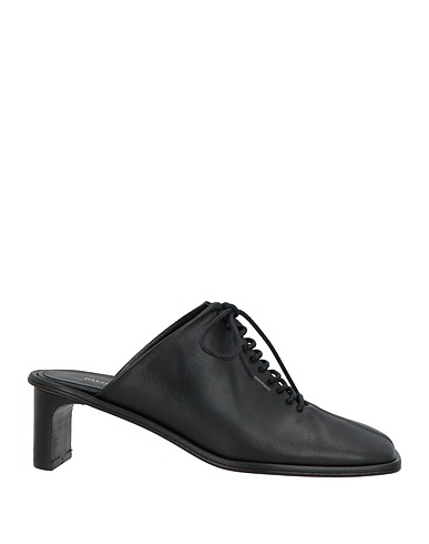 PALOMA BARCELÓ Mules and clogs Black Cow leather