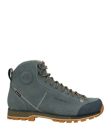 DOLOMITE Ankle boot Slate blue Leather, Textile fibers
