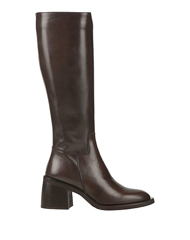 STELIO MALORI FOOTWEAR Dark brown Leather